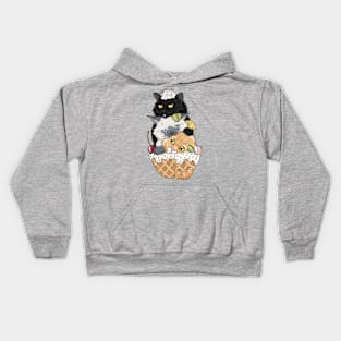 Cat Sundae Kids Hoodie